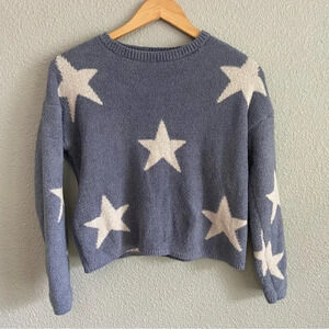 Sincerely Jules Plush Star Sweater Size XS